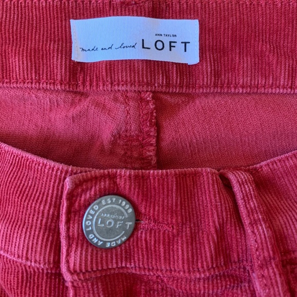 Red Corduroy Pants - Picture 6 of 6